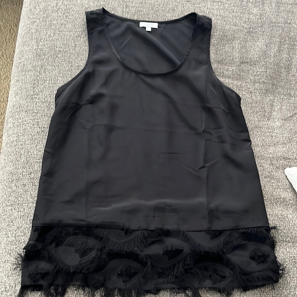 Black Blousy tank
